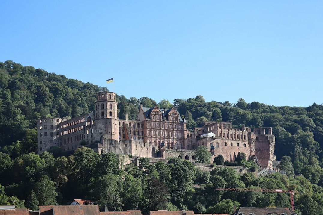 heidelberg castle ruins exterior